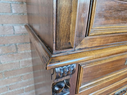 Walnut Chest of Drawers, 1890s-ZUW-1799290