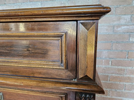 Walnut Chest of Drawers, 1890s-ZUW-1799290