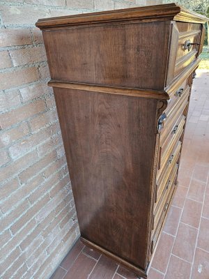 Walnut Chest of Drawers, 1890s-ZUW-1799290