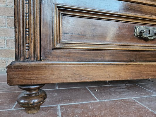 Walnut Chest of Drawers, 1890s-ZUW-1799290