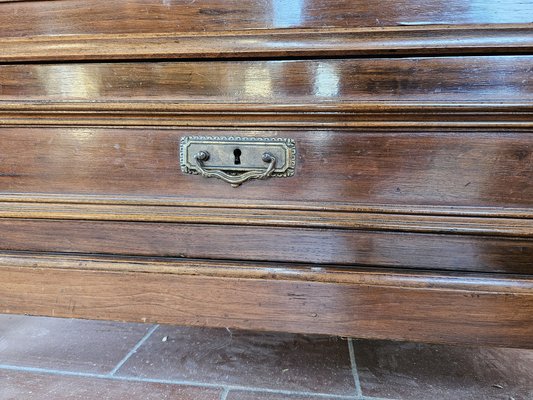 Walnut Chest of Drawers, 1890s-ZUW-1799290