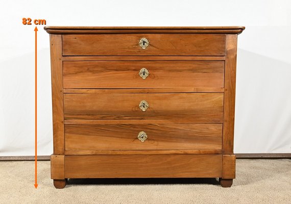 Walnut Chest of Drawers, 19th Century-RVK-1823828