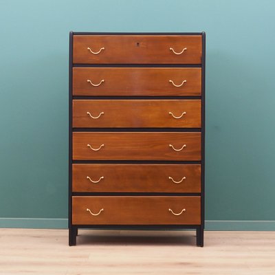 Walnut Chest of Drawers, Denmark, 1960s-VND-1784256