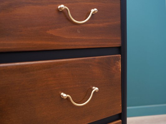 Walnut Chest of Drawers, Denmark, 1960s-VND-1784256