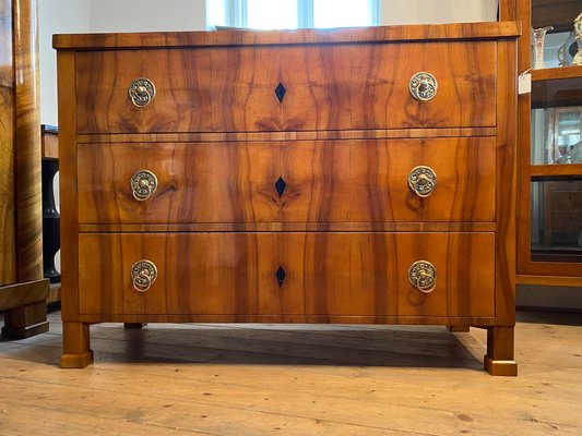 Walnut Chest of Drawers from Biedermeier-RVU-892550