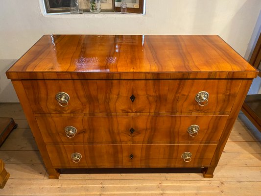 Walnut Chest of Drawers from Biedermeier-RVU-892550