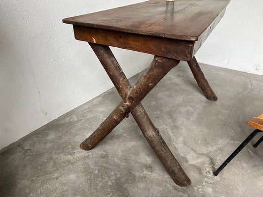 Walnut Desk, France, 1900s-WKI-2023673