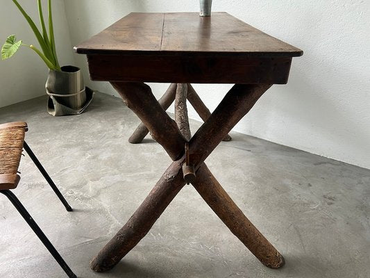 Walnut Desk, France, 1900s-WKI-2023673