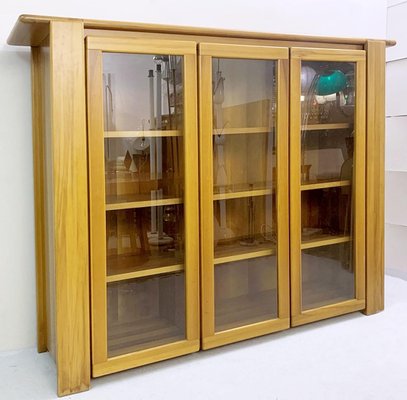 Walnut Display Cabinet by Mario Marenco, Italy, 1980-FGA-923052