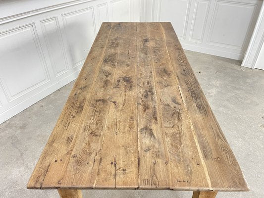 Walnut Farm Table, 1900s-PB-2032060