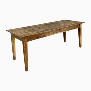 Walnut Farm Table, 1900s-PB-2032060