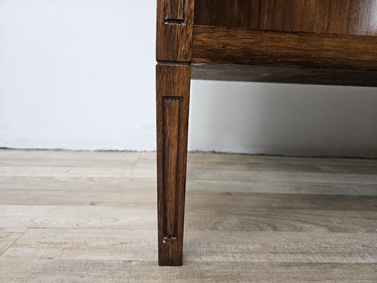 Walnut Feather Bookcase with Two Shelves, 1940-ZUW-2023438