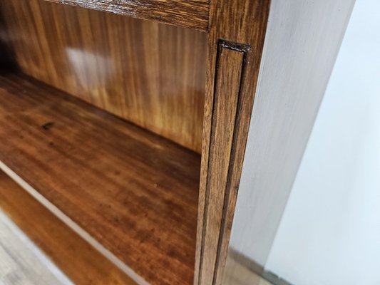 Walnut Feather Bookcase with Two Shelves, 1940-ZUW-2023438