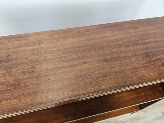 Walnut Feather Bookcase with Two Shelves, 1940-ZUW-2023438