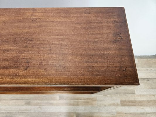 Walnut Feather Bookcase with Two Shelves, 1940-ZUW-2023438