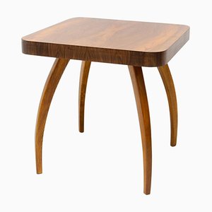 Walnut H-259 Spider Table by Jindrich Halabala, 1950s, Czechoslovakia-HXT-970698