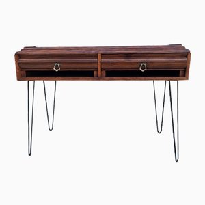 Walnut & Metal Desk-WQQ-1176719