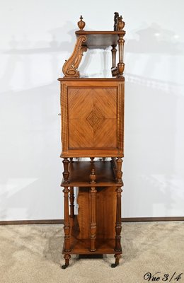 Walnut Music Cabinet, 1920s-RVK-1806957