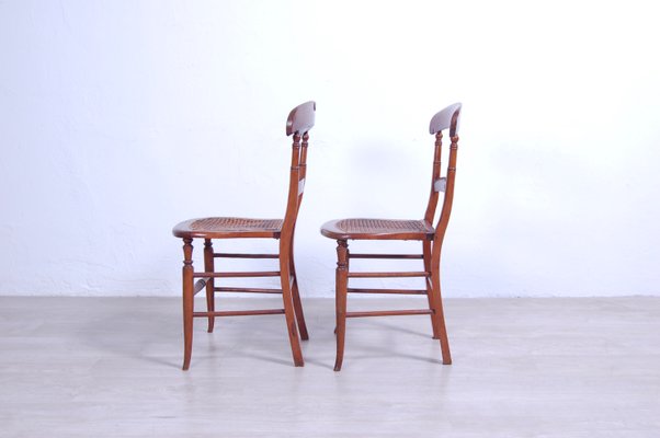 Walnut Provençal Chairs, Set of 2-XSG-1180485