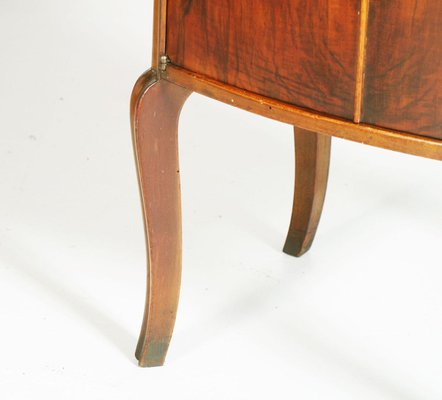 Walnut Radio Cabinet from Geloso Milano, 1930s-NJV-883671