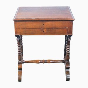 Walnut Sewing Table, 1800s-OJE-1255091