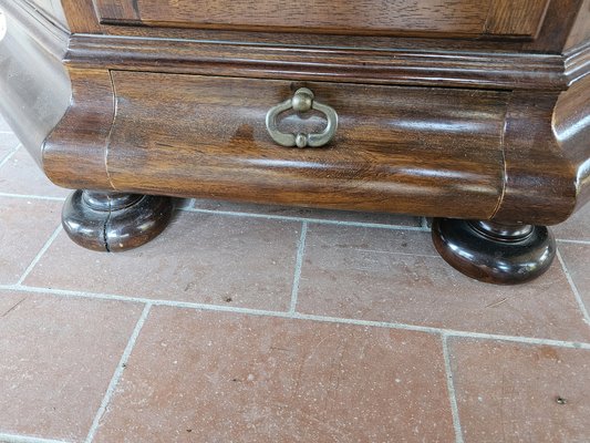 Walnut Showcase, Italy, 1970s-ZUW-1799595