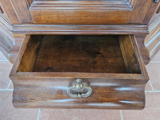 Walnut Showcase, Italy, 1970s-ZUW-1799595