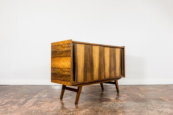 Walnut Sideboard from Słupskie Fabryki Mebli, 1960s-IXL-1746902