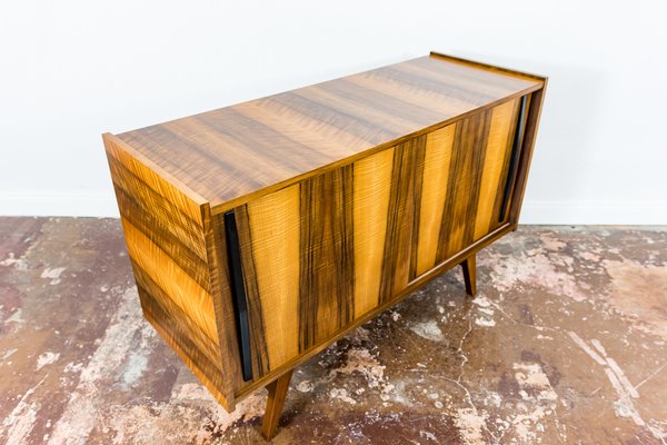 Walnut Sideboard from Słupskie Fabryki Mebli, 1960s-IXL-1746902