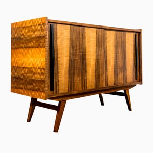 Walnut Sideboard from Słupskie Fabryki Mebli, 1960s-IXL-1746902