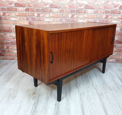 Walnut Sideboard Violetta, Polish Peoples Republic, 1960s-SYO-1732215