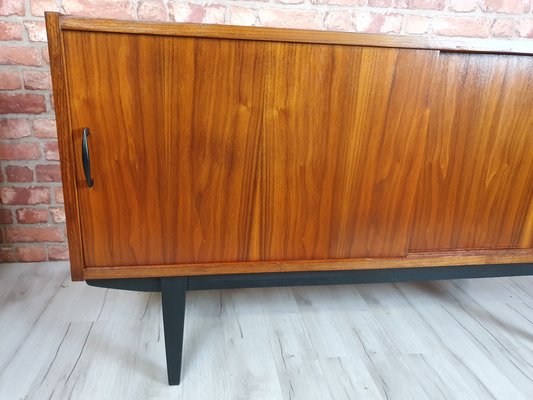 Walnut Sideboard Violetta, Polish Peoples Republic, 1960s-SYO-1732215