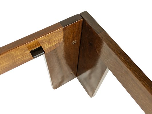 Walnut Square Coffee Table by Afra & Tobia Scarpa for Cassina, 1967-RD-1806978