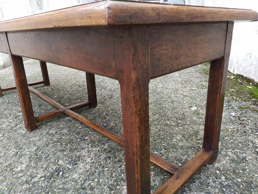 Walnut Work Table in Walnut and Oak-EAD-1763394