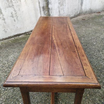 Walnut Work Table in Walnut and Oak-EAD-1763394