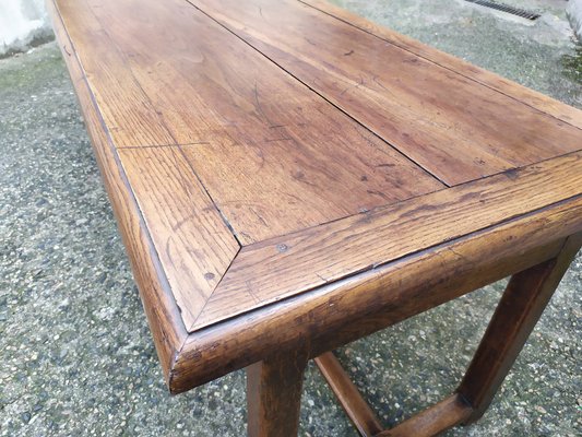 Walnut Work Table in Walnut and Oak-EAD-1763394