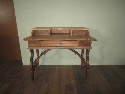 Walnut Writing Desk, 1980s-CDG-887975