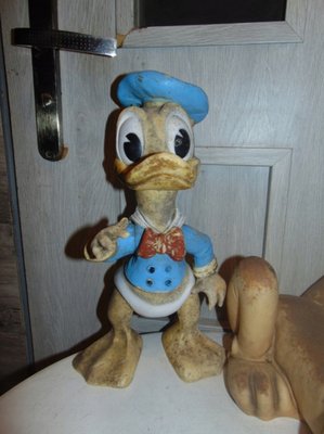 Walt Disney's Donald Duck & Pluto the Dog, 1968, Set of 2-CAQ-1186297