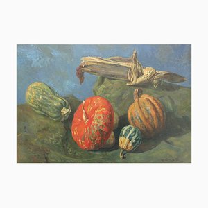 Walter Morselli, Still Life, Oil on Canvas, Framed-UMS-1260896