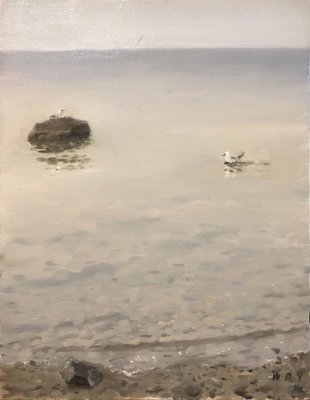 Wang Dianyu, Seagull, 2019, Oil on Canvas-CHG-1385819