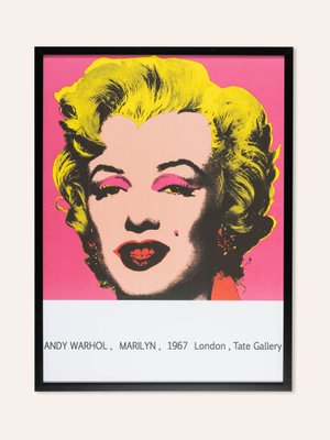 Warhol's Monroe Exhibition Plaque-GPP-1261421