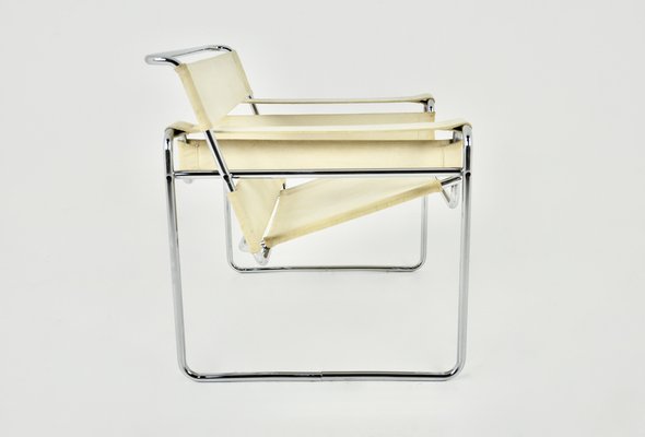 Wassily Chair attributed to Marcel Breuer for Gavina, 1970s-HFM-1797344