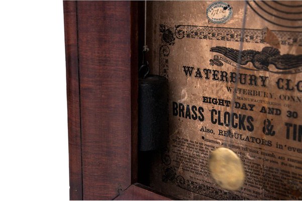 Waterbury Wall Clock, USA, Mid 19th Century-BXB-964526