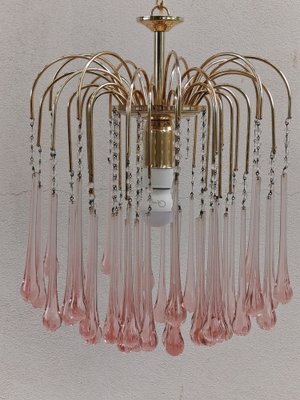 Waterfall Chandelier by Paolo Venini, 1970s-HIT-1476194