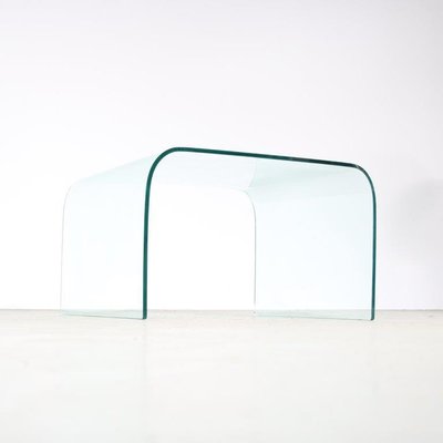 Waterfall Side Tables from Fiam, Italy, 1970s, Set of 2-DV-1791136