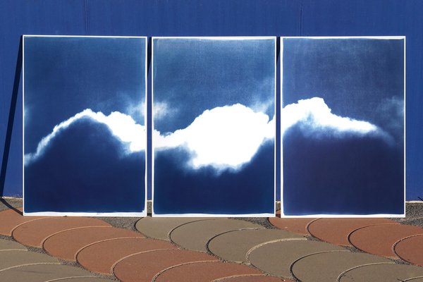 Waves of Clouds, 2021, Cyanotype-RWC-1297935