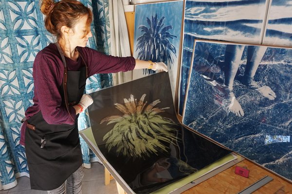 Waves of Clouds, 2021, Cyanotype-RWC-1297935