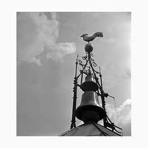 Weather Vane Bells at Top of Belfry Stuttgart, Germany, 1935-DYV-988144