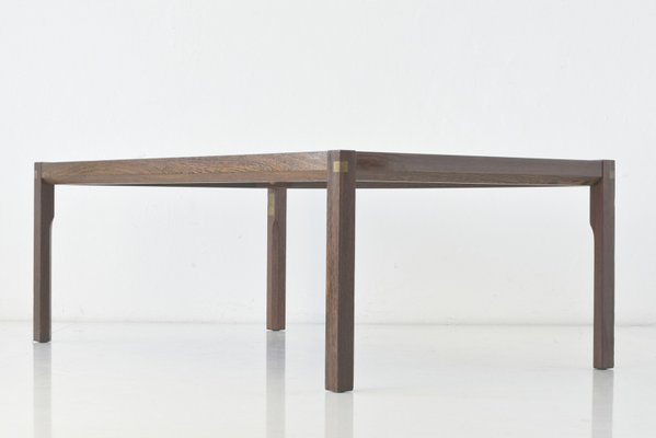 Wenge Side Table by Gorm Lindum Christensen & Rolf Middelboe for Tranekær, Denmark, 1970s-LOB-1330700