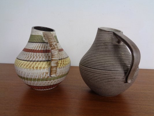 West German Ceramic Pitchers from Dümler & Breiden, 1950s, Set of 2-RDW-812145